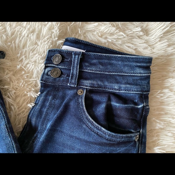 KanCan Hi-Rise, Slim Straight Dark Jeans - Picture 2 of 8
